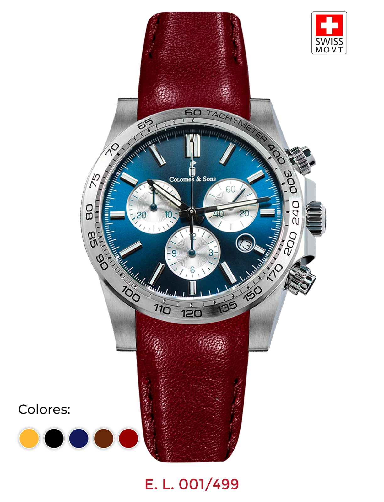 BLUE MARINE CHRONO PIEL