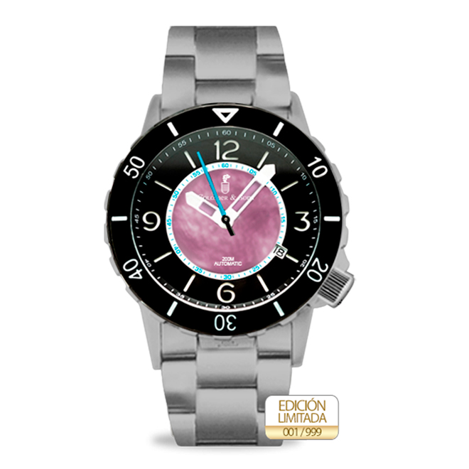 Reloj San DIego rosa