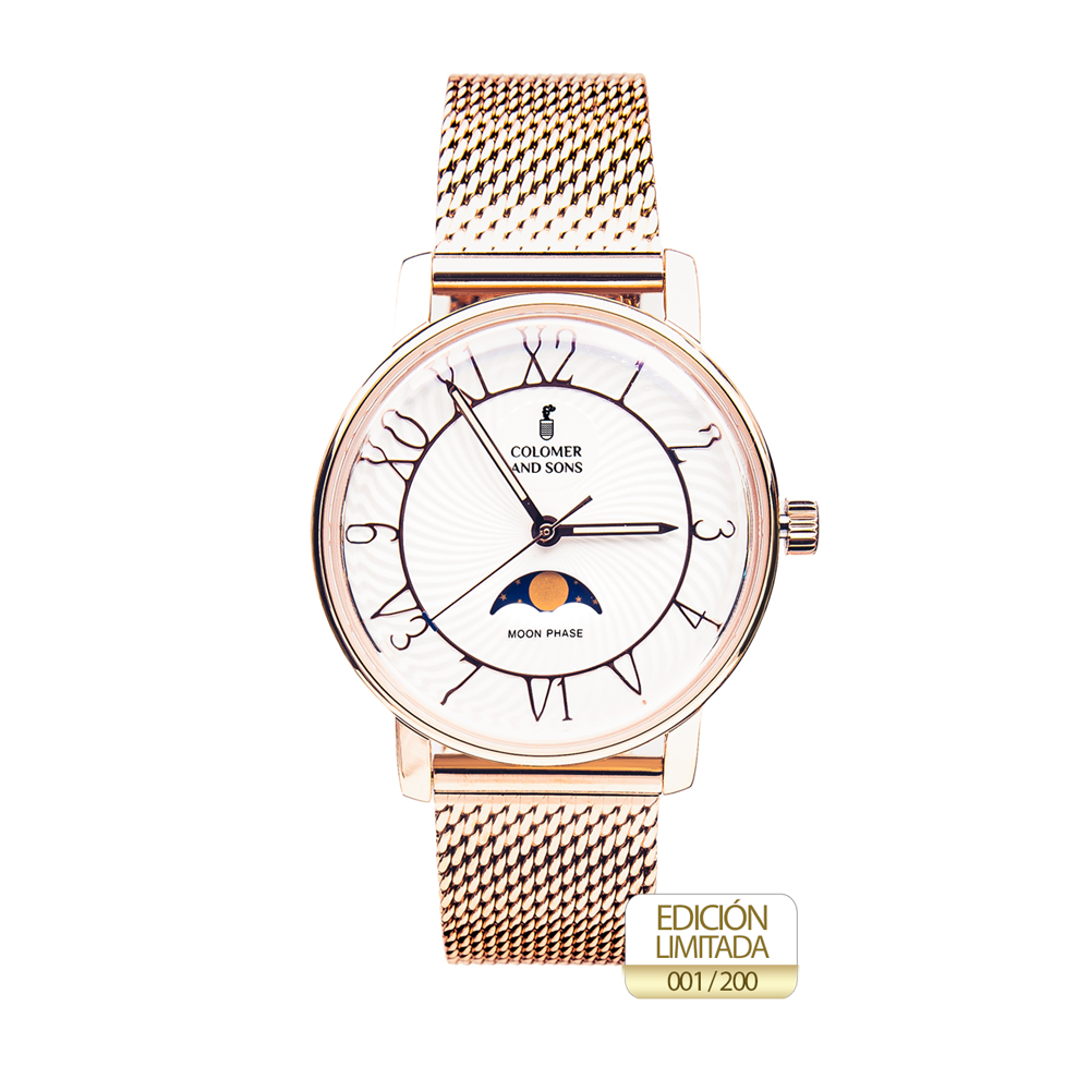 Reloj Clotilde II Rose Gold Milanesa