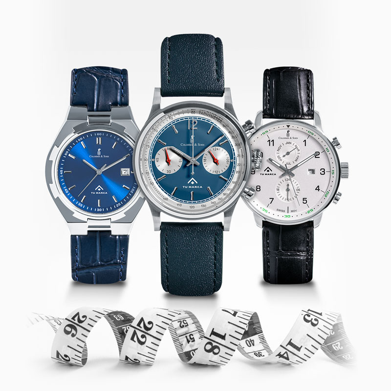 En Colomer & Sons hacemos relojes personalizados a tu medida